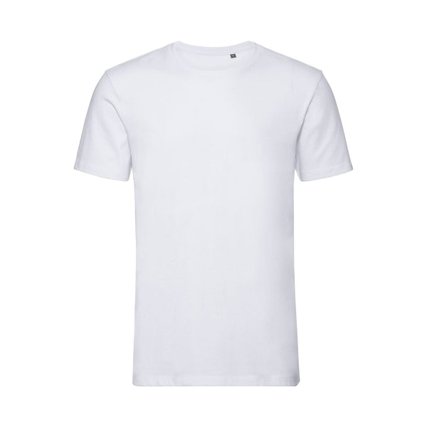 T-shirt Organic Russel bianco / XS - personalizzabile con logo