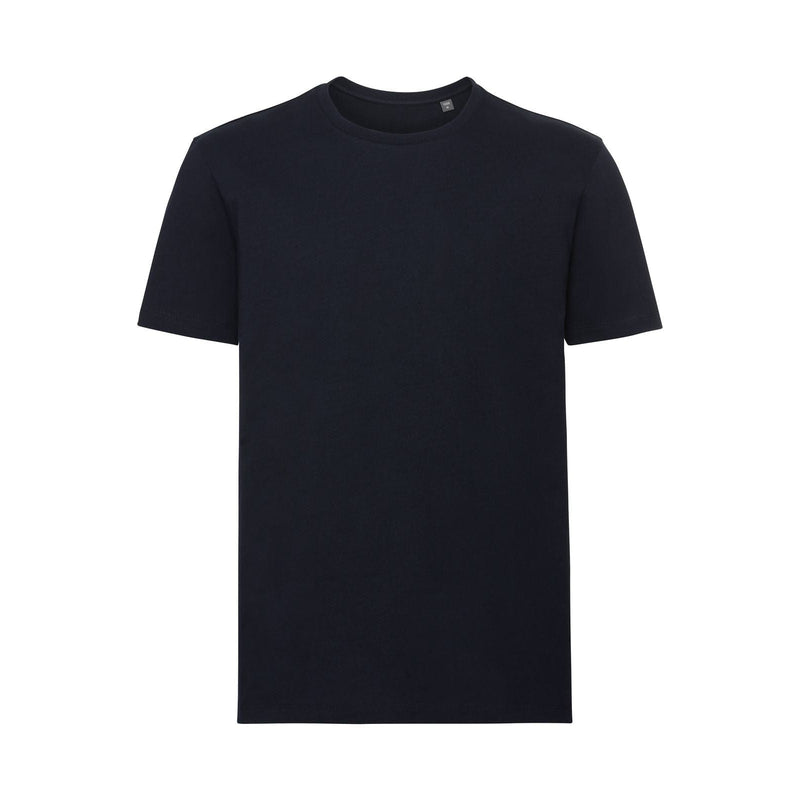 T-shirt Organic Russel blu / XS - personalizzabile con logo