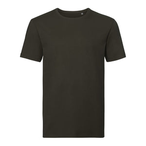 T-shirt Organic Russel verde / XS - personalizzabile con logo