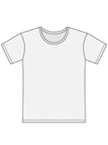 T-shirt Oversize in cotone riciclato bianco / XS - personalizzabile con logo