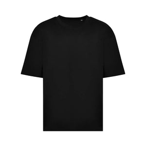 T-shirt Oversized 100 T nero / S - personalizzabile con logo