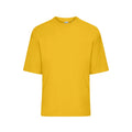T-shirt Oversized-t Unisex giallo / XXS - personalizzabile con logo