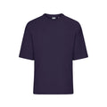 T-shirt Oversized-t Unisex viola / XXS - personalizzabile con logo