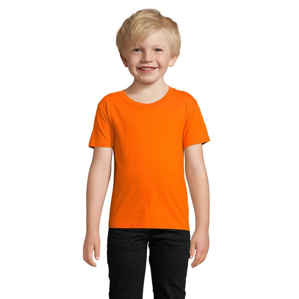T-Shirt Pioneer Bambino Arancione / M - personalizzabile con logo