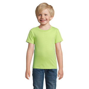 T-Shirt Pioneer Bambino verde calce / M - personalizzabile con logo