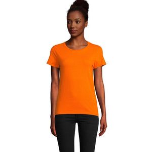 T-Shirt Pioneer Donna 175G Arancione / S - personalizzabile con logo