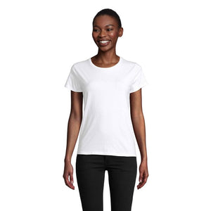 T-Shirt Pioneer Donna 175G Bianco / S - personalizzabile con logo
