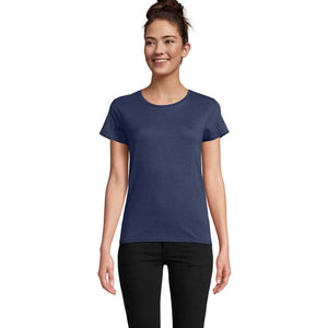 T-Shirt Pioneer Donna 175G Denim / S - personalizzabile con logo