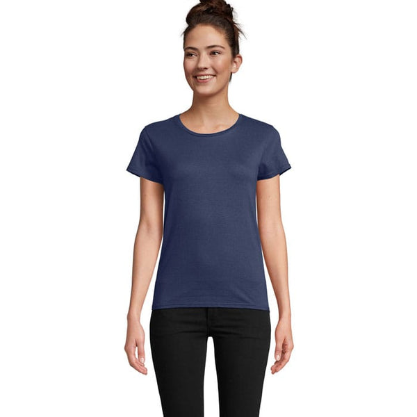 T-Shirt Pioneer Donna 175G Denim / S - personalizzabile con logo