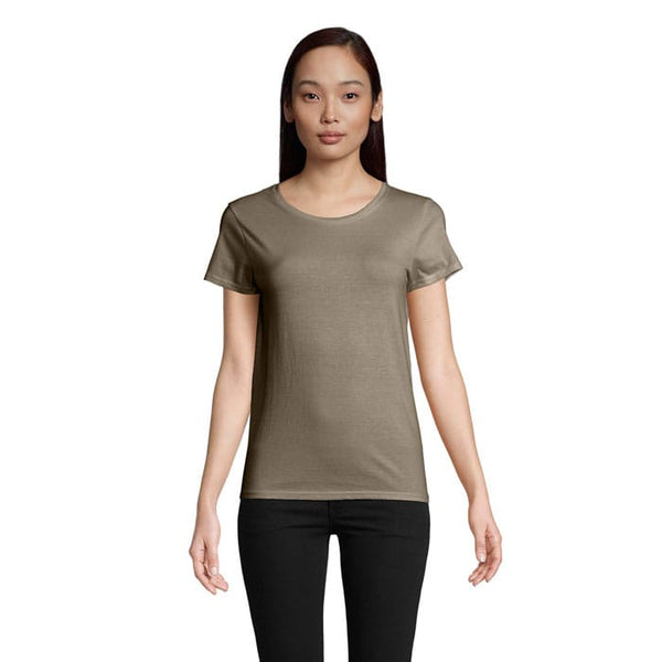 T-Shirt Pioneer Donna 175G Kaki / S - personalizzabile con logo