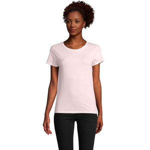 T-Shirt Pioneer Donna 175G rosa / S - personalizzabile con logo