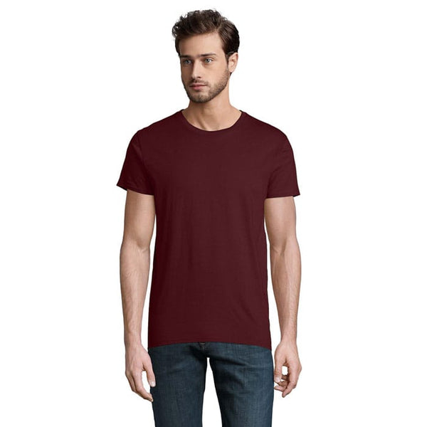 T-Shirt  Pioneer Uomo 175G bordeaux / XS - personalizzabile con logo