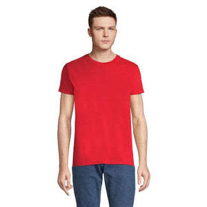 T-Shirt  Pioneer Uomo 175G Rosso Brillante / XS - personalizzabile con logo