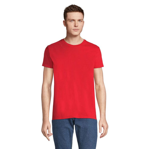 T-Shirt  Pioneer Uomo 175G Rosso Brillante / XS - personalizzabile con logo