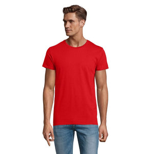 T-Shirt  Pioneer Uomo 175G Rosso / XS - personalizzabile con logo