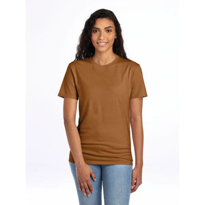 T-shirt Premium Organic T marrone / S - personalizzabile con logo