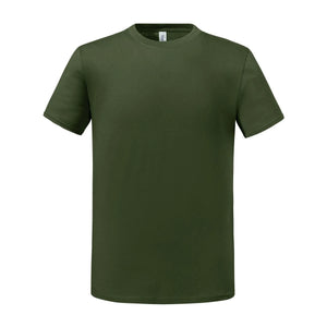 T-shirt Premium Organic T Military Green / S - personalizzabile con logo