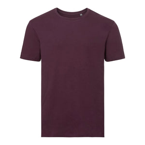 T-shirt Pure Organic bordeaux / XS - personalizzabile con logo