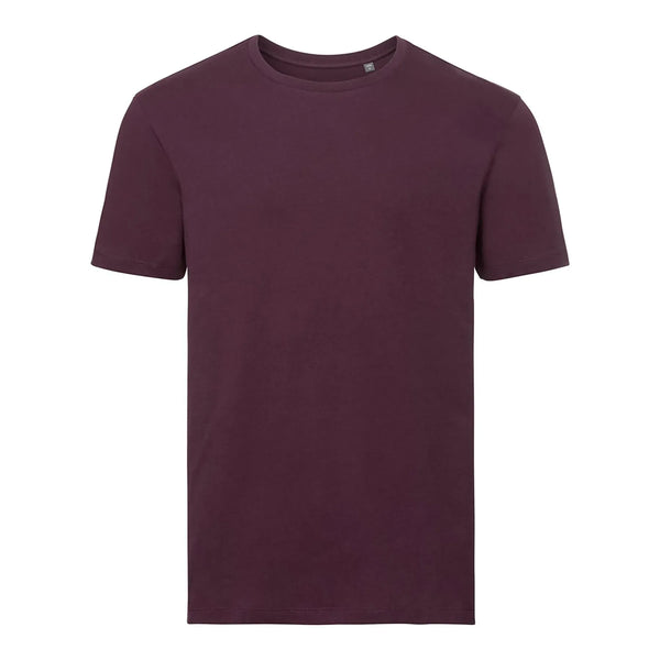 T-shirt Pure Organic bordeaux / XS - personalizzabile con logo