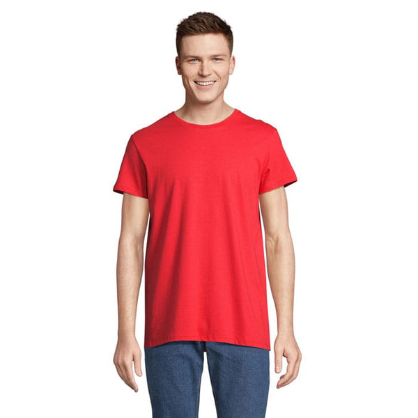 T-Shirt  Re Crusader 150G rosso / XS - personalizzabile con logo