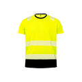 T-shirt Recycled Safety giallo / 2/3XL - personalizzabile con logo