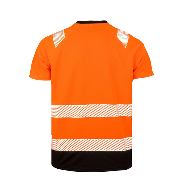 T-shirt Recycled Safety - personalizzabile con logo