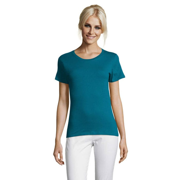 T-Shirt Regent Donna  150G blu / S - personalizzabile con logo