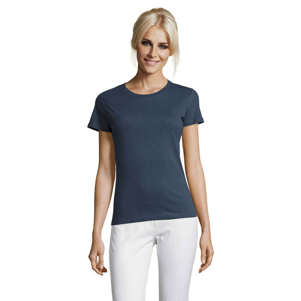 T-Shirt Regent Donna  150G Denim / S - personalizzabile con logo