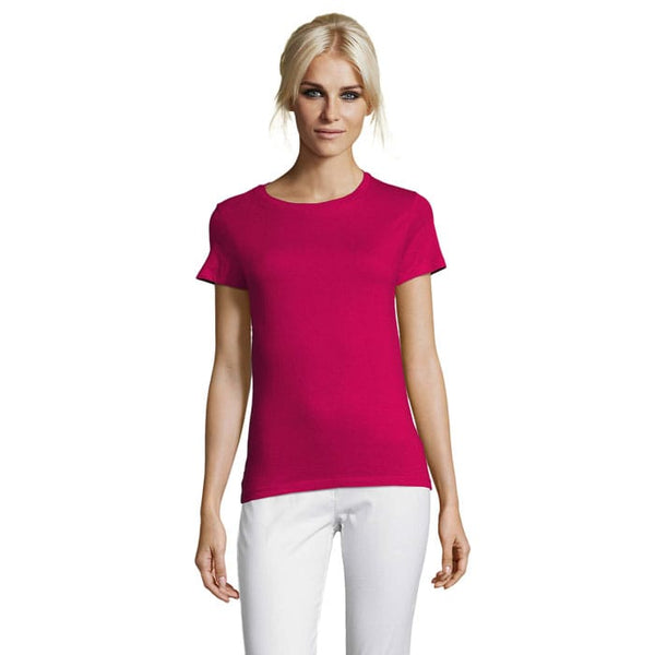 T-Shirt Regent Donna  150G fucsia / S - personalizzabile con logo