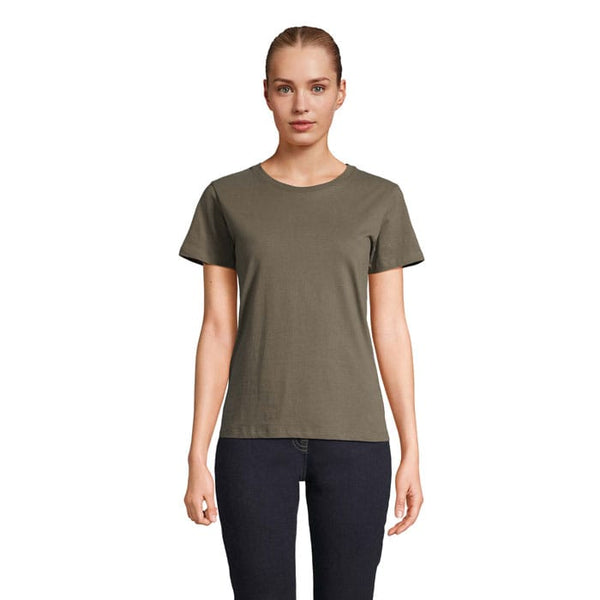T-Shirt Regent Donna  150G kaki / S - personalizzabile con logo