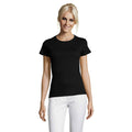 T-Shirt Regent Donna  150G nero / S - personalizzabile con logo