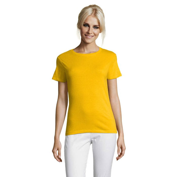 T-Shirt Regent Donna  150G Oro / S - personalizzabile con logo