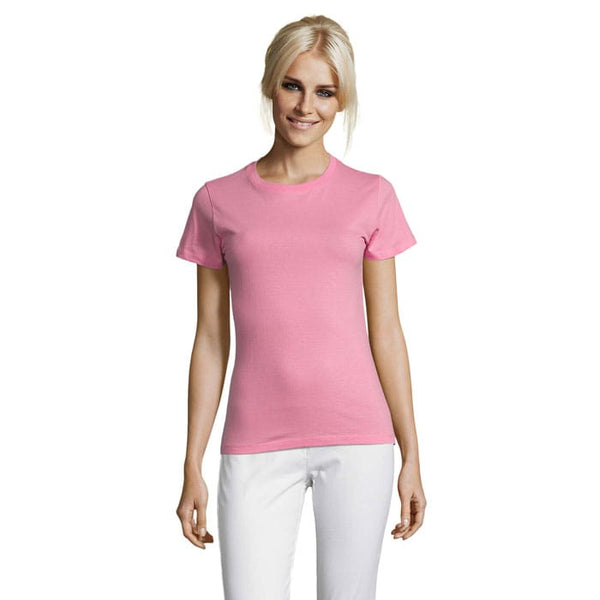 T-Shirt Regent Donna  150G rosa / S - personalizzabile con logo