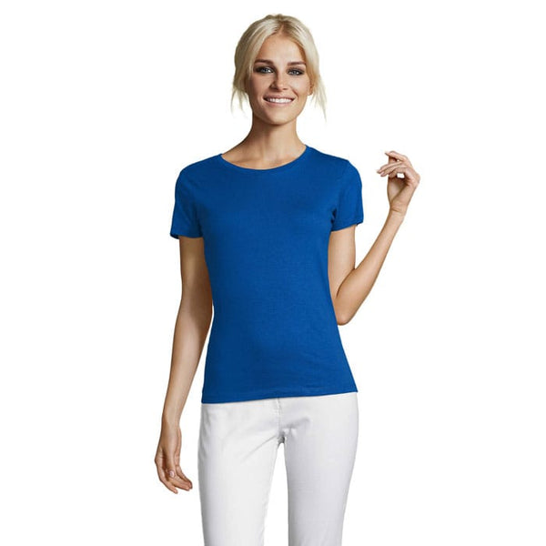 T-Shirt Regent Donna  150G royal / S - personalizzabile con logo
