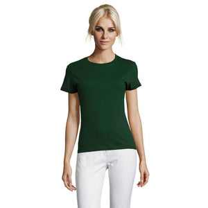 T-Shirt Regent Donna  150G verde / S - personalizzabile con logo