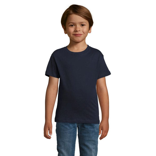 T-Shirt Regent Fit Kids 150G blu navy / M - personalizzabile con logo