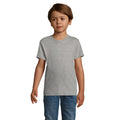 T-Shirt Regent Fit Kids 150G grigio / M - personalizzabile con logo