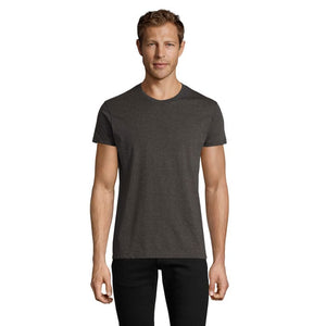 T-Shirt Regent Fit Uomo 150G Antracite Melange / XS - personalizzabile con logo