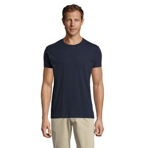 T-Shirt Regent Fit Uomo 150G blu navy / XS - personalizzabile con logo