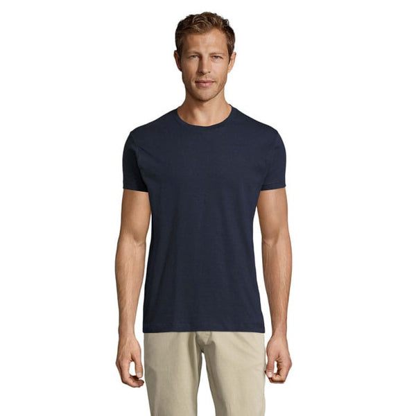 T-Shirt Regent Fit Uomo 150G blu navy / XS - personalizzabile con logo