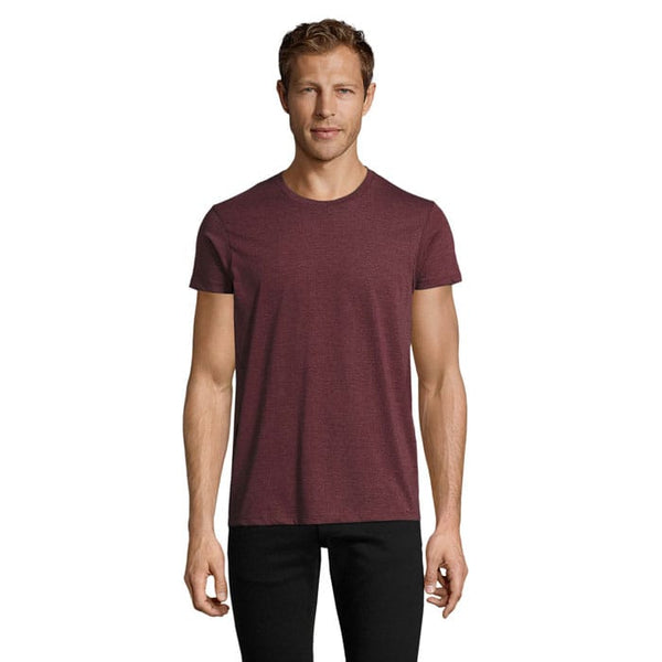 T-Shirt Regent Fit Uomo 150G bordeaux / XS - personalizzabile con logo