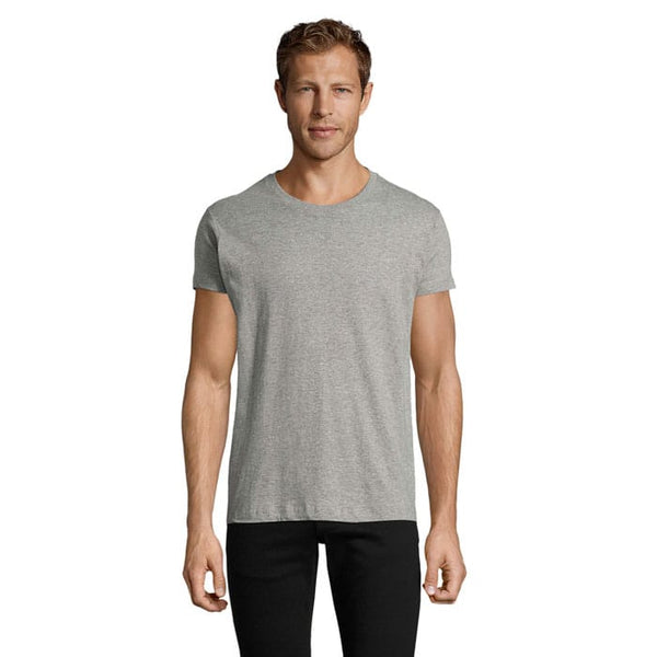T-Shirt Regent Fit Uomo 150G grigio / XS - personalizzabile con logo
