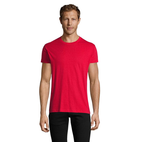 T-Shirt Regent Fit Uomo 150G Rosso / XS - personalizzabile con logo