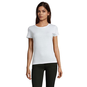 T-Shirt Regent Fit Women 150G Bianco / S - personalizzabile con logo