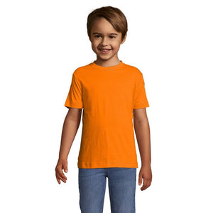 T-Shirt Regent Kids  150G Arancione / M - personalizzabile con logo