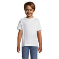 T-Shirt Regent Kids  150G Bianco / M - personalizzabile con logo