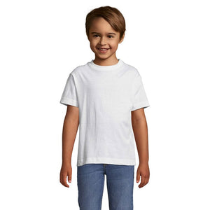 T-Shirt Regent Kids  150G Bianco / M - personalizzabile con logo