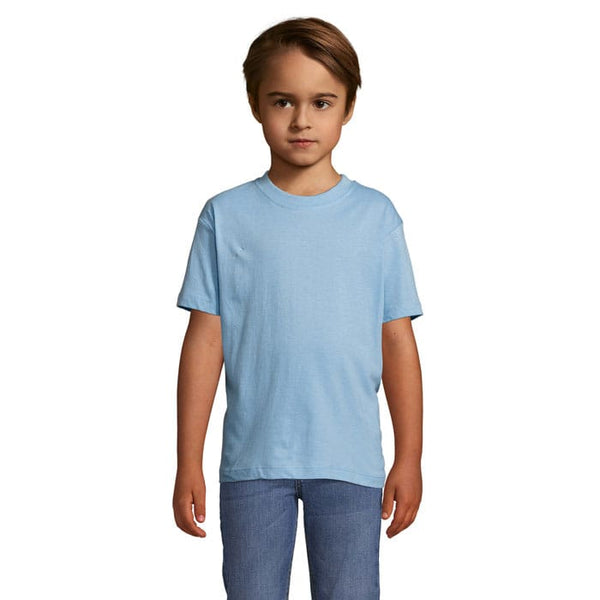 T-Shirt Regent Kids  150G Celeste / M - personalizzabile con logo