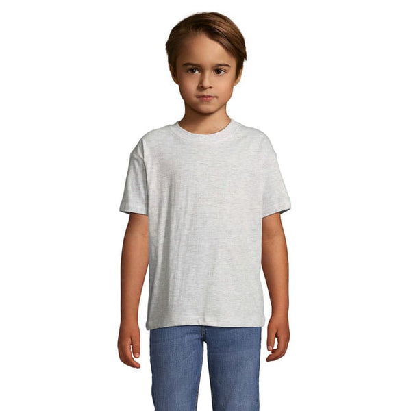 T-Shirt Regent Kids  150G grigio / M - personalizzabile con logo
