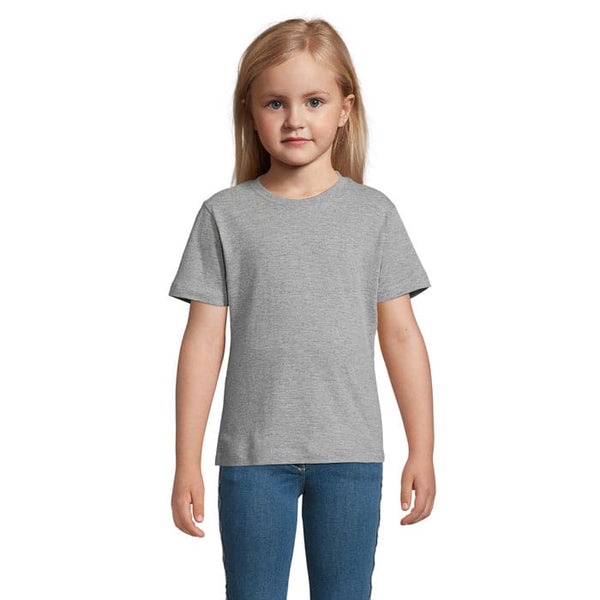 T-Shirt Regent Kids  150G Grigio Melange / M - personalizzabile con logo